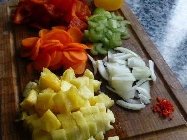 Rezept: Chinesisches Schweinefleisch Süss-Sauer Bild Nr. 4185 Chinesisches Schweinefleisch Süss-Sauer - Rezept - Bild Nr. 4185