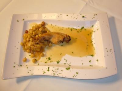 Rezept: Kaninchen spanische Art mit Kichererbsen Kaninchen spanische Art mit Kichererbsen - Rezept