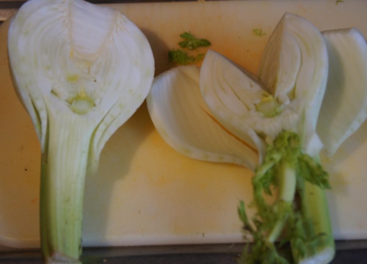 Hähnchenbrustfilet mit Fenchel-Gemüse im Backpapierpäckchen - Rezept - Bild Nr. 4205