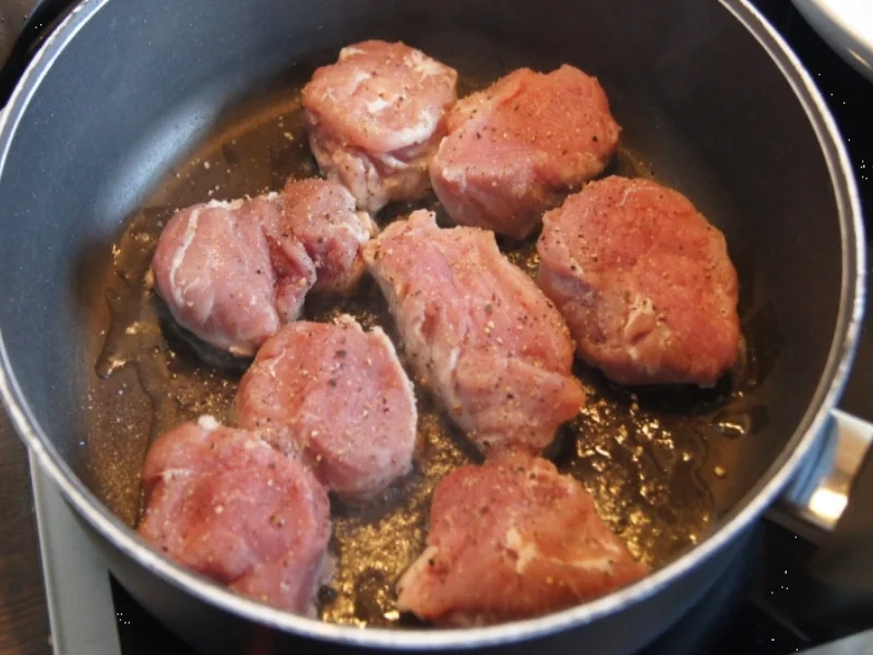 Schweinefilet mit Preiselbeersauce und Vitelotten *) - Rezept - Bild Nr. 4203