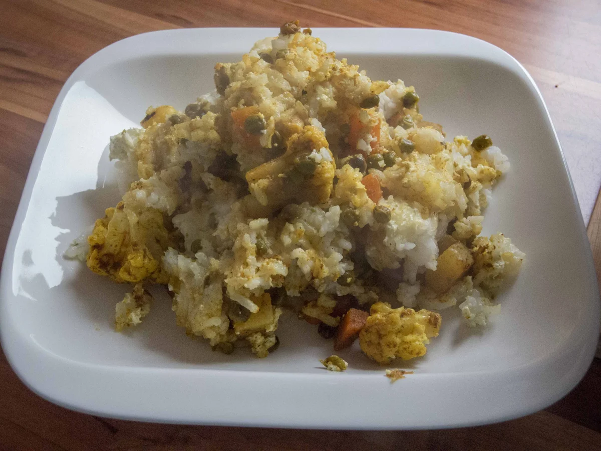 Sabzi Wala Pulao - Rezept