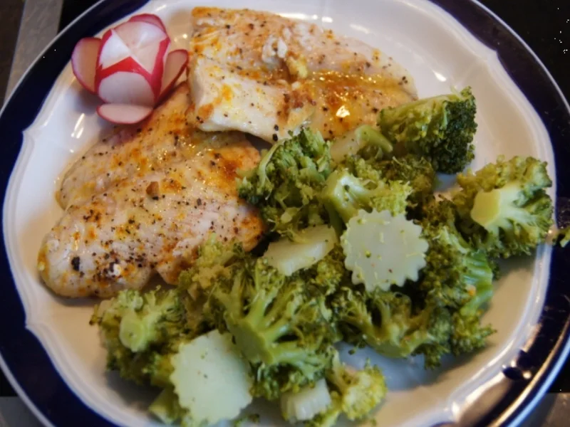 Fischfilet mit Brokkoli - Rezept - Bild Nr. 4238