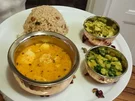 Muug aur paalak - Linsen mit Spinat - Rezept - Bild Nr. 4267