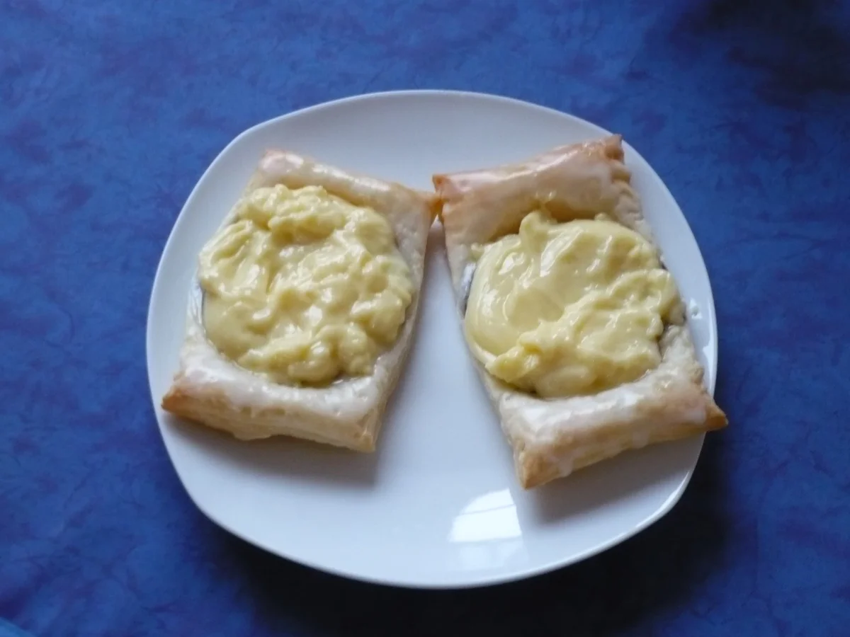 Rezept: Blätterteig - Puddingteilchen Bild Nr. 4235 Blätterteig - Puddingteilchen - Rezept - Bild Nr. 4235