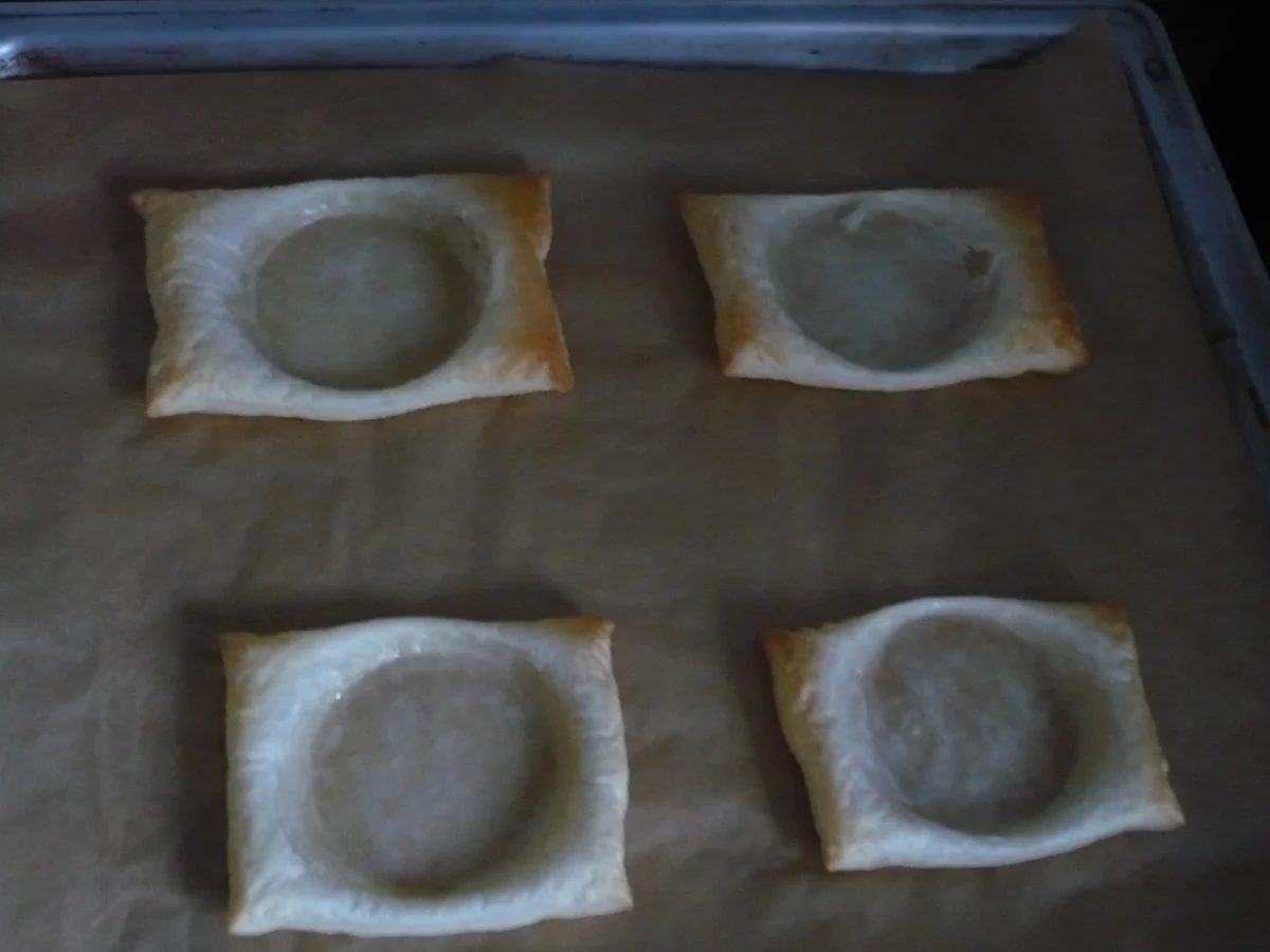 Rezept: Blätterteig - Puddingteilchen Bild Nr. 4239 Blätterteig - Puddingteilchen - Rezept - Bild Nr. 4239