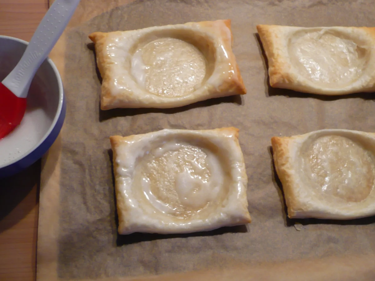 Rezept: Blätterteig - Puddingteilchen Bild Nr. 4240 Blätterteig - Puddingteilchen - Rezept - Bild Nr. 4240
