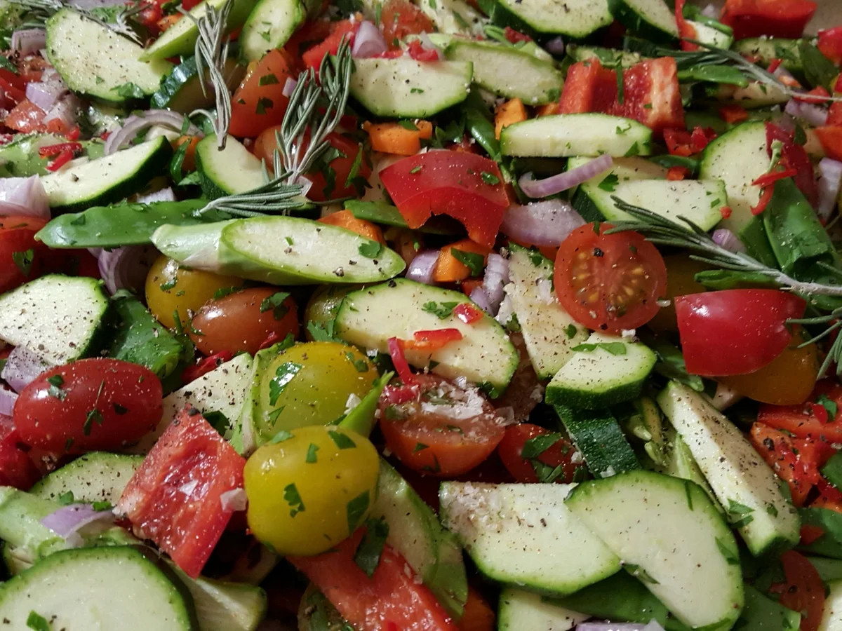 Black Angus Filet an Herrlichem Blechgemüse - Rezept - Bild Nr. 4267