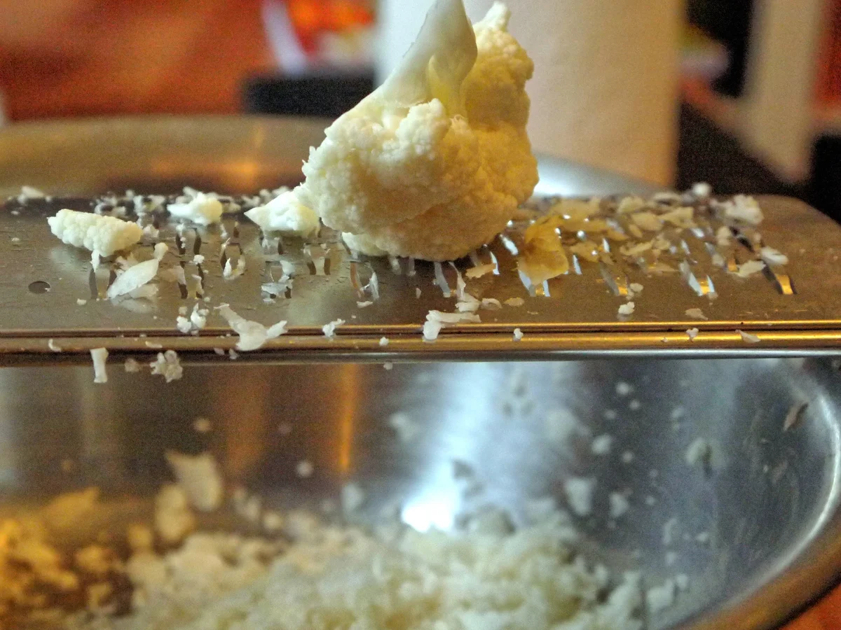 Lauwarmer Blumenkohlsalat mit Limetten-Senf-Dressing - Rezept - Bild Nr. 4291