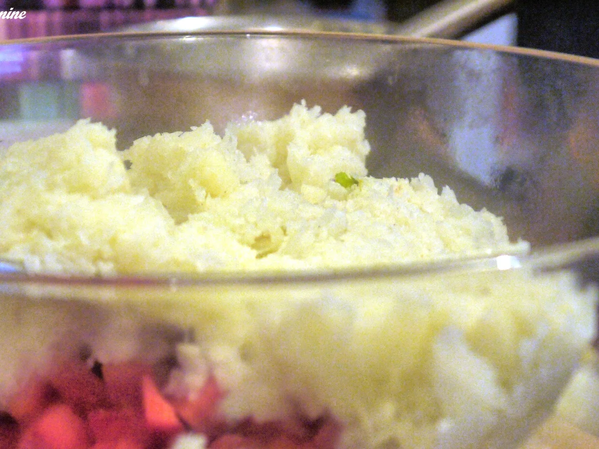 Lauwarmer Blumenkohlsalat mit Limetten-Senf-Dressing - Rezept - Bild Nr. 4298