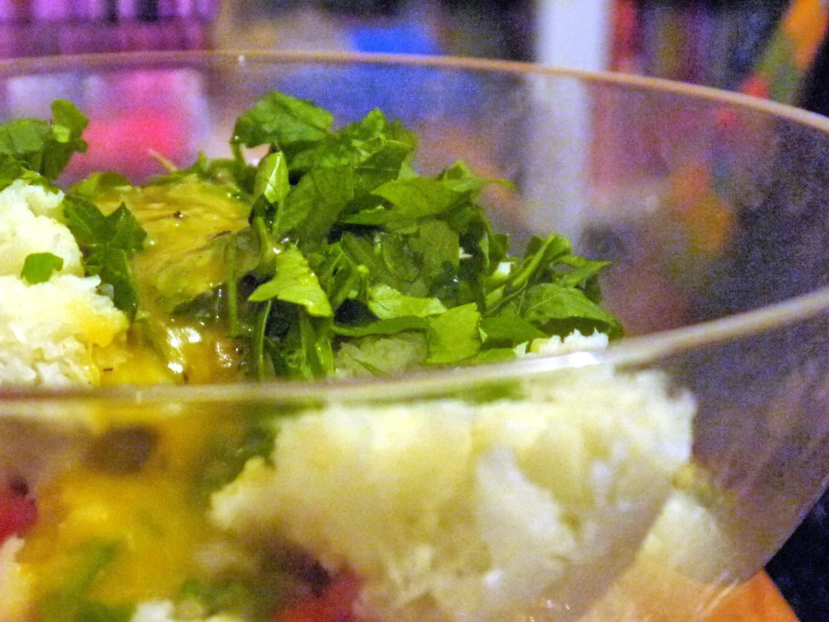 Lauwarmer Blumenkohlsalat mit Limetten-Senf-Dressing - Rezept - Bild Nr. 4299