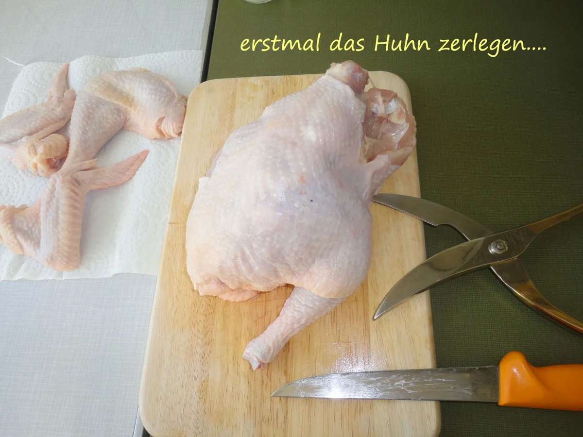 Asia Hühnchen aus dem Römertopf - Rezept - Bild Nr. 4316
