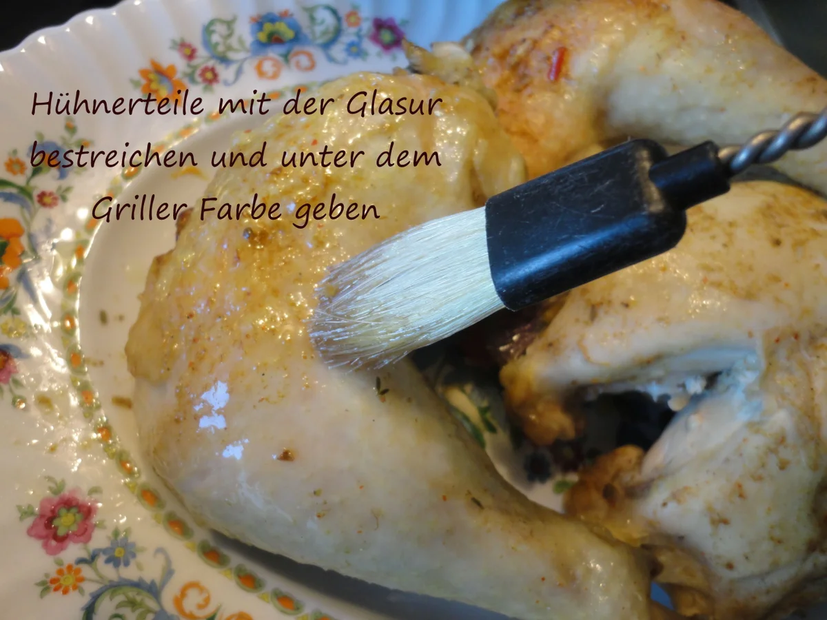Asia Hühnchen aus dem Römertopf - Rezept - Bild Nr. 4329