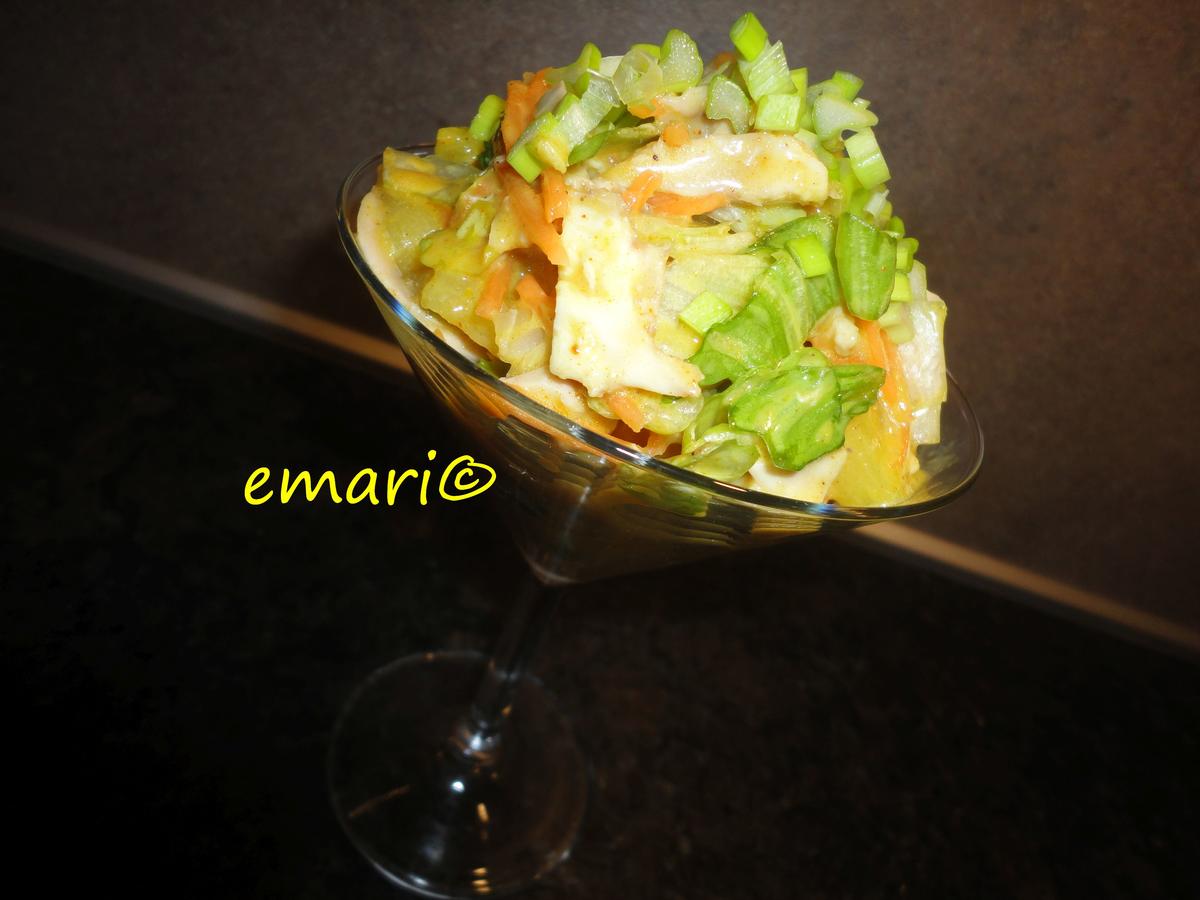 Hühner Curry Salat - Rezept - Bild Nr. 4366