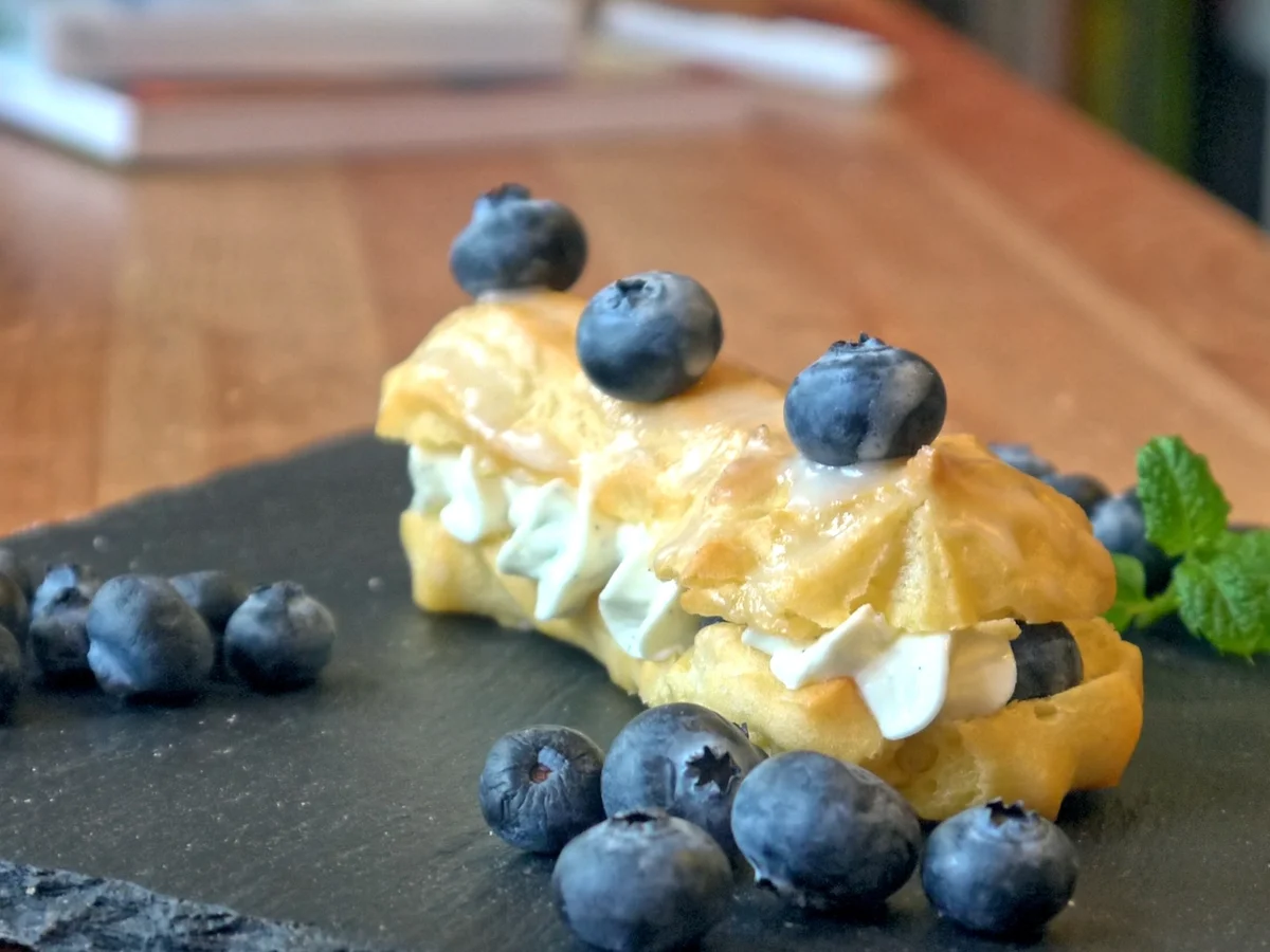 Heidelbeer-Eclairs - Rezept - Bild Nr. 4350