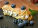 Rezept: Heidelbeer-Eclairs Bild Nr. 4352 Heidelbeer-Eclairs - Rezept - Bild Nr. 4352
