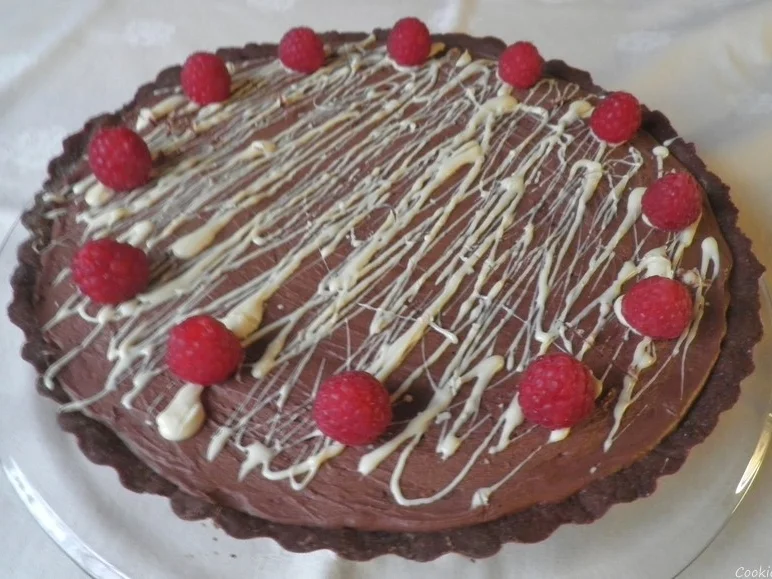 Rezept: Schokoladen - Himbeer - Mascarpone - Tarte Bild Nr. 4348 Schokoladen - Himbeer - Mascarpone - Tarte - Rezept - Bild Nr. 4348