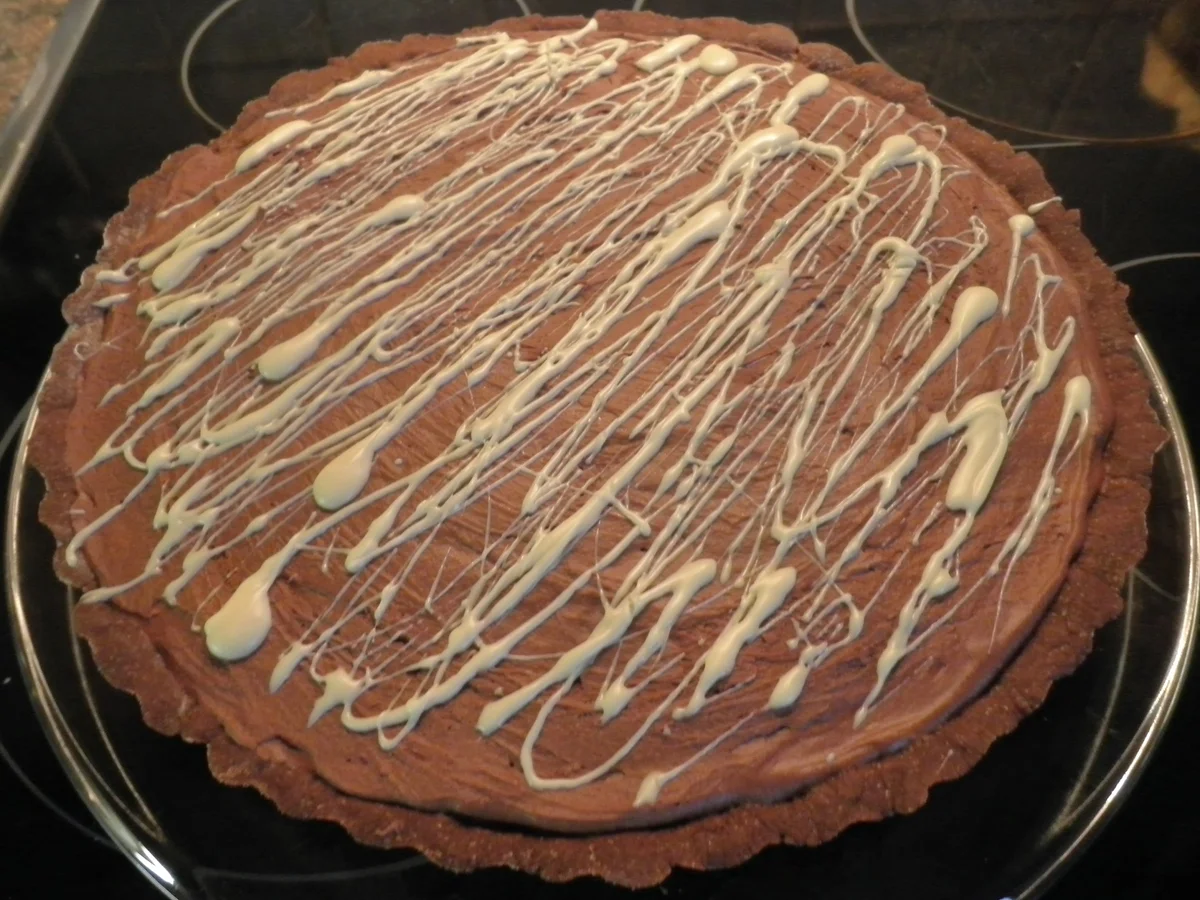 Rezept: Schokoladen - Himbeer - Mascarpone - Tarte Bild Nr. 4384 Schokoladen - Himbeer - Mascarpone - Tarte - Rezept - Bild Nr. 4384