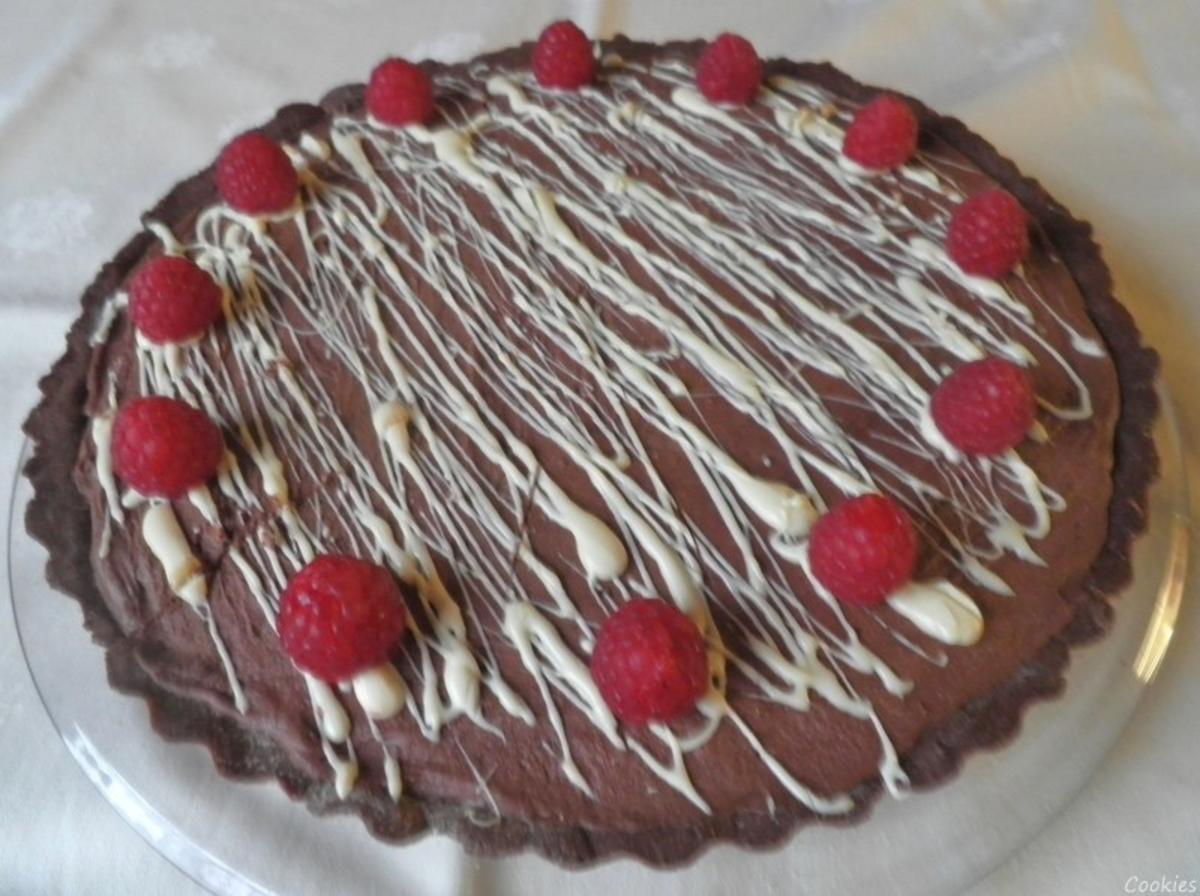 Schokoladen - Himbeer - Mascarpone - Tarte - Rezept - Bild Nr. 4386