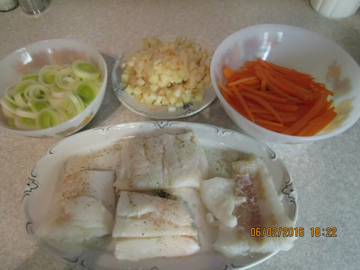 Fischfilet auf Senfgemüse - Rezept - Bild Nr. 4353