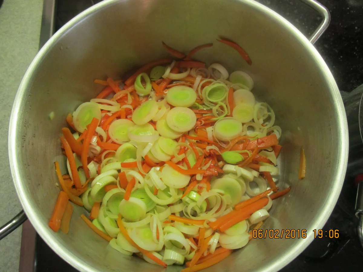 Fischfilet auf Senfgemüse - Rezept - Bild Nr. 4357