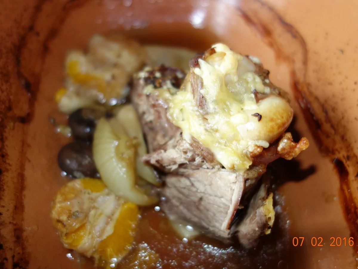 Irische Lammkeule im Römertopf - Rezept - Bild Nr. 4363