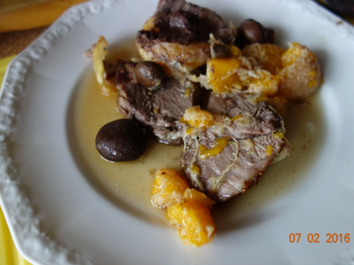 Irische Lammkeule im Römertopf - Rezept - Bild Nr. 4365