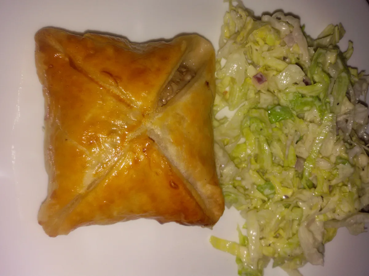 Rezept: Hackfleisch in Blätterteig Bild Nr. 4362 Hackfleisch in Blätterteig - Rezept - Bild Nr. 4362