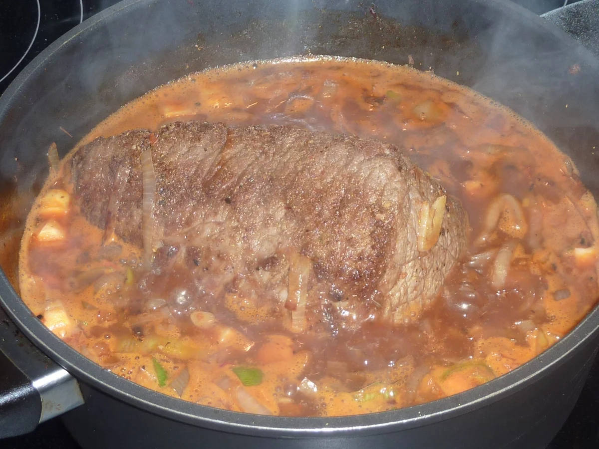 Rezept: Rindsschulterspitz Braten Bild Nr. 4362 Rindsschulterspitz Braten - Rezept - Bild Nr. 4362