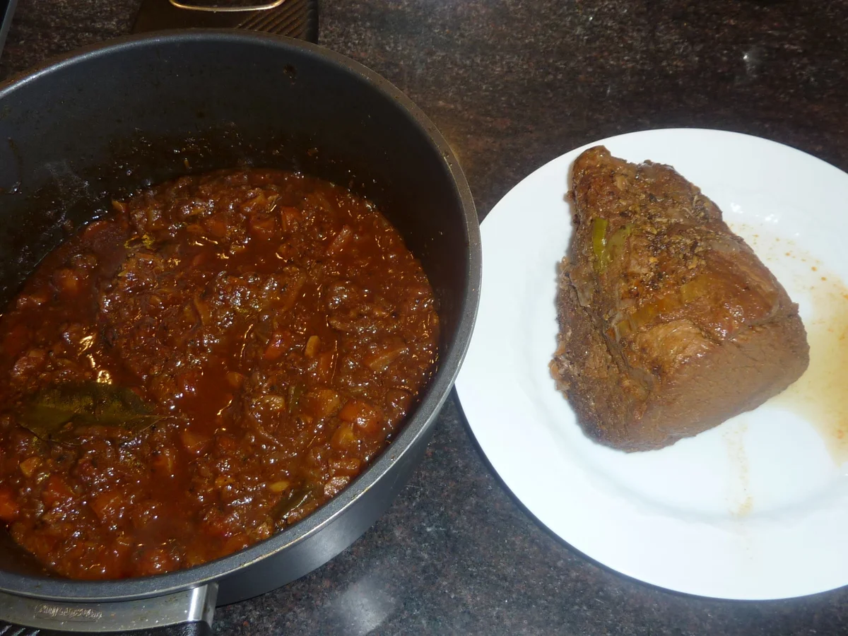 Rezept: Rindsschulterspitz Braten Bild Nr. 4363 Rindsschulterspitz Braten - Rezept - Bild Nr. 4363