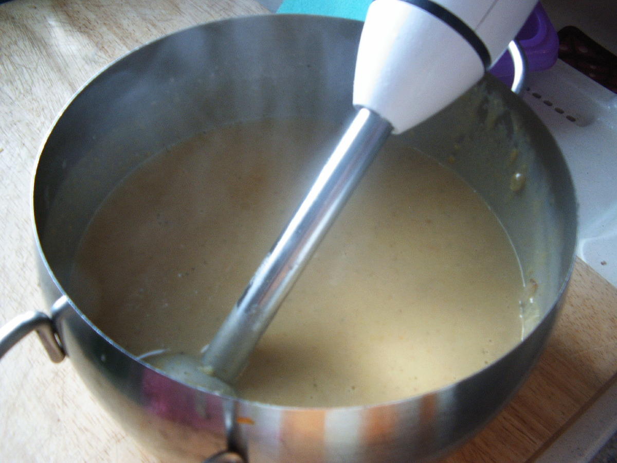 Cremige Maronen-Suppe - Rezept - Bild Nr. 4375