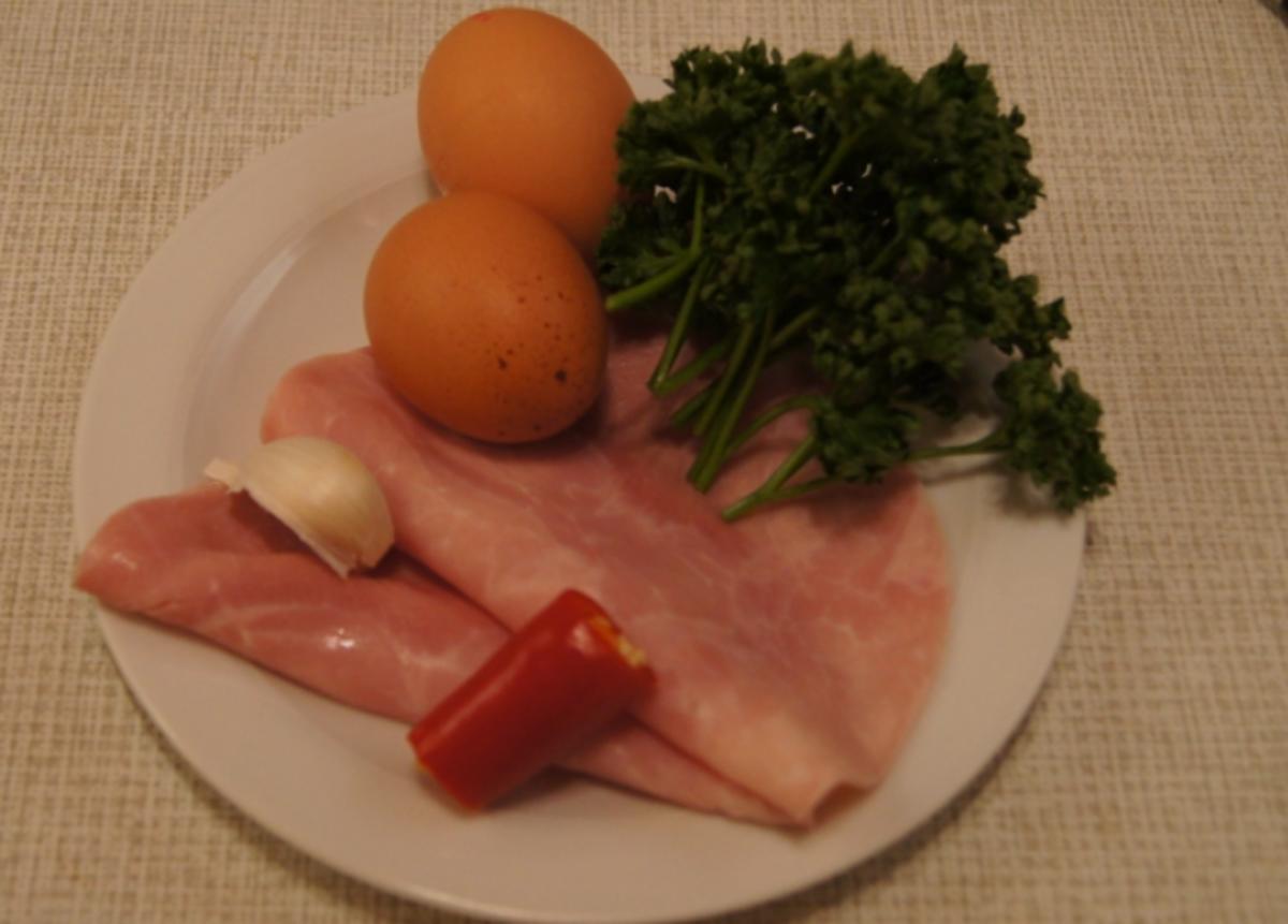 Pikantes Kochschinken-Omelett - Rezept - Bild Nr. 4379