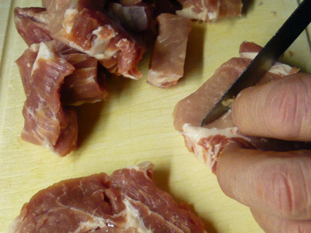 Rezept: Eintopf mit karameliesiertem Schweinenacken Bild Nr. 4368 Eintopf mit karameliesiertem Schweinenacken - Rezept - Bild Nr. 4368