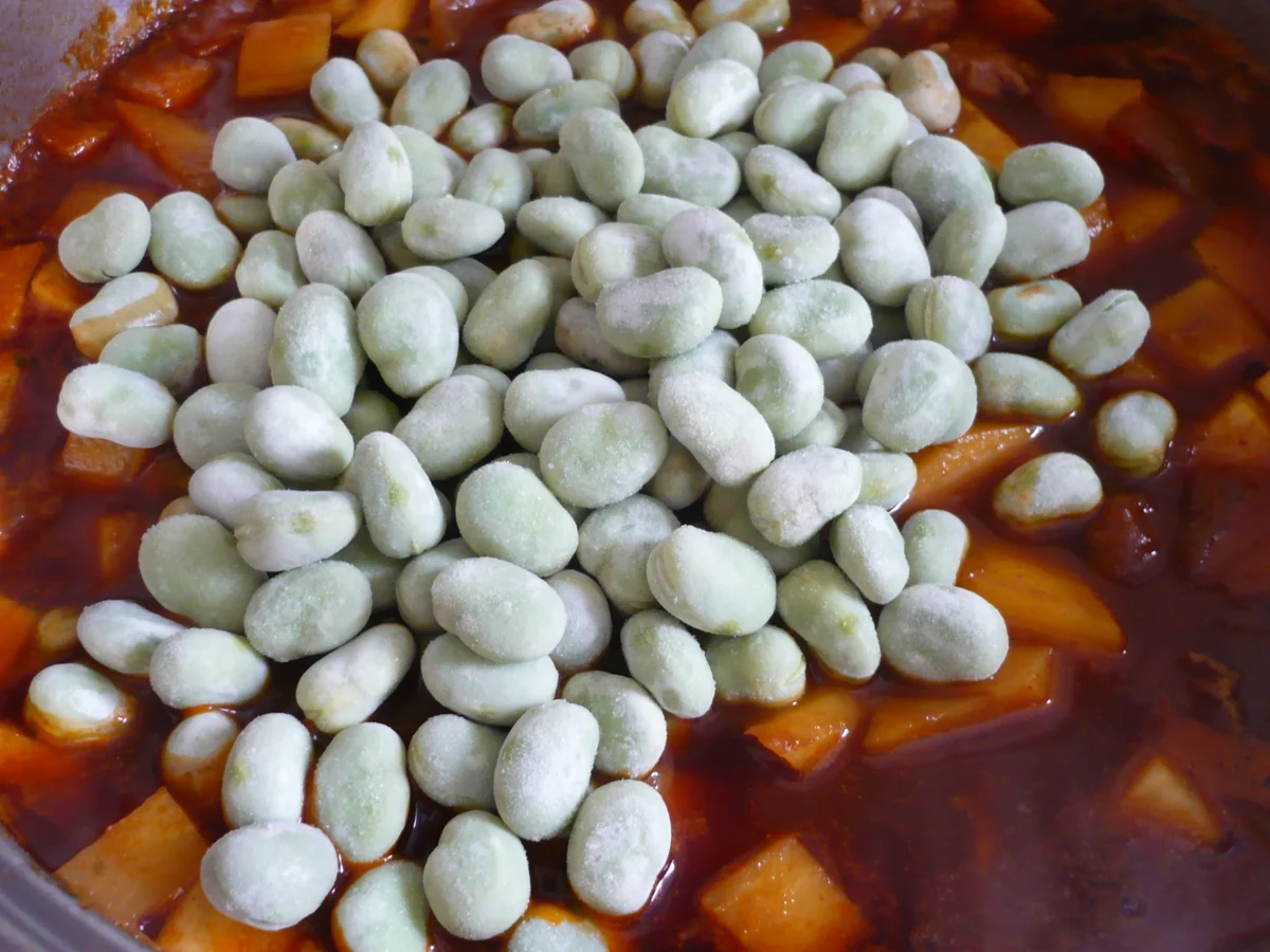 Rezept: Eintopf mit karameliesiertem Schweinenacken Bild Nr. 4376 Eintopf mit karameliesiertem Schweinenacken - Rezept - Bild Nr. 4376