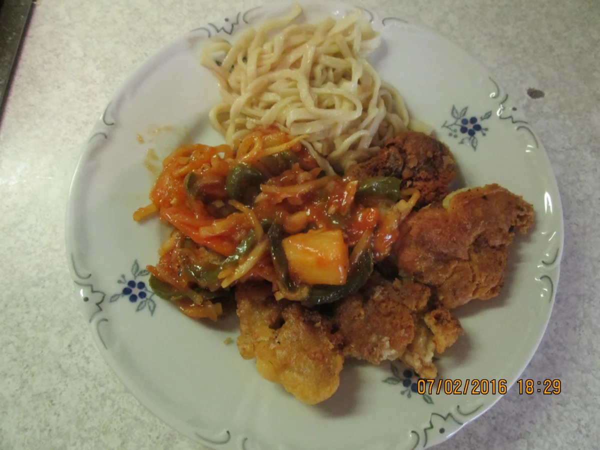 Frittiertes Schweinefleisch süß-sauer - Rezept - Bild Nr. 4378