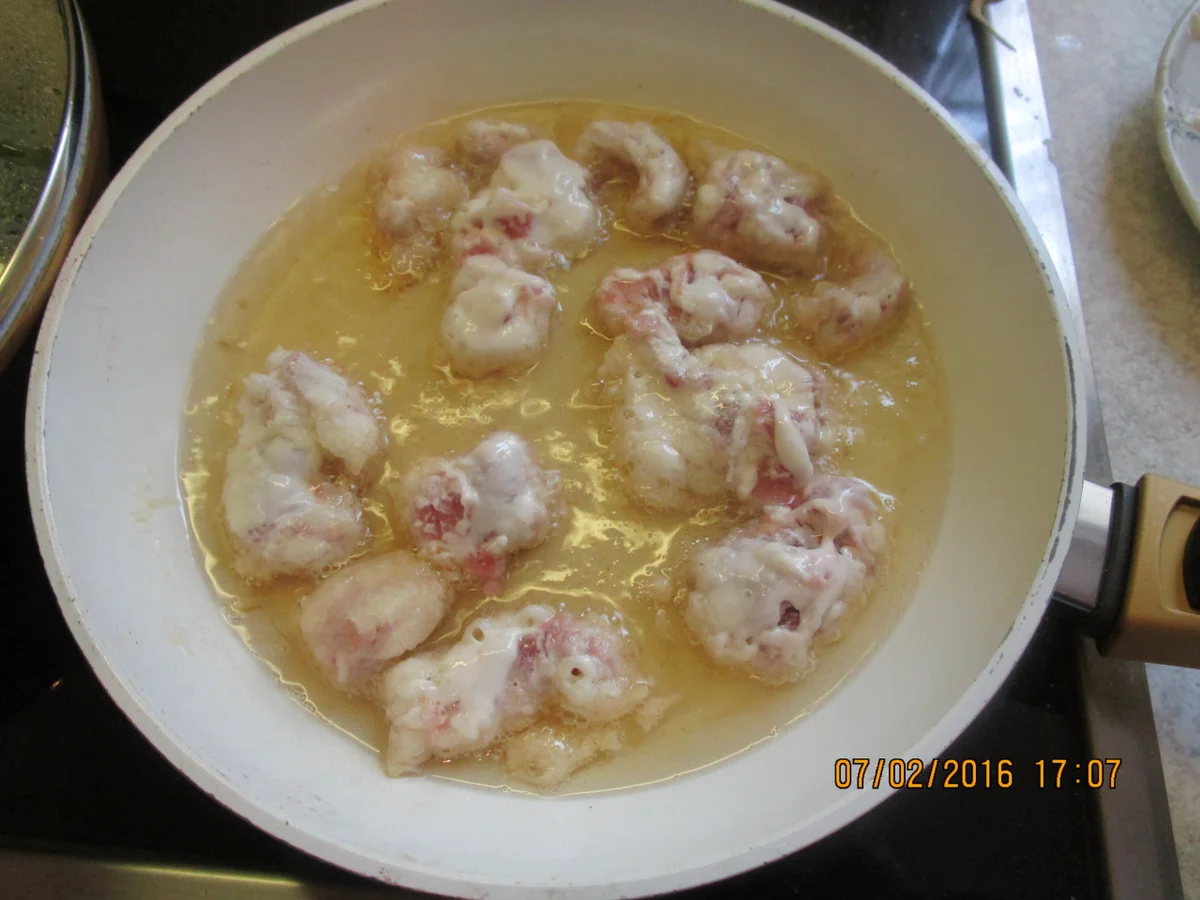 Frittiertes Schweinefleisch süß-sauer - Rezept - Bild Nr. 4392