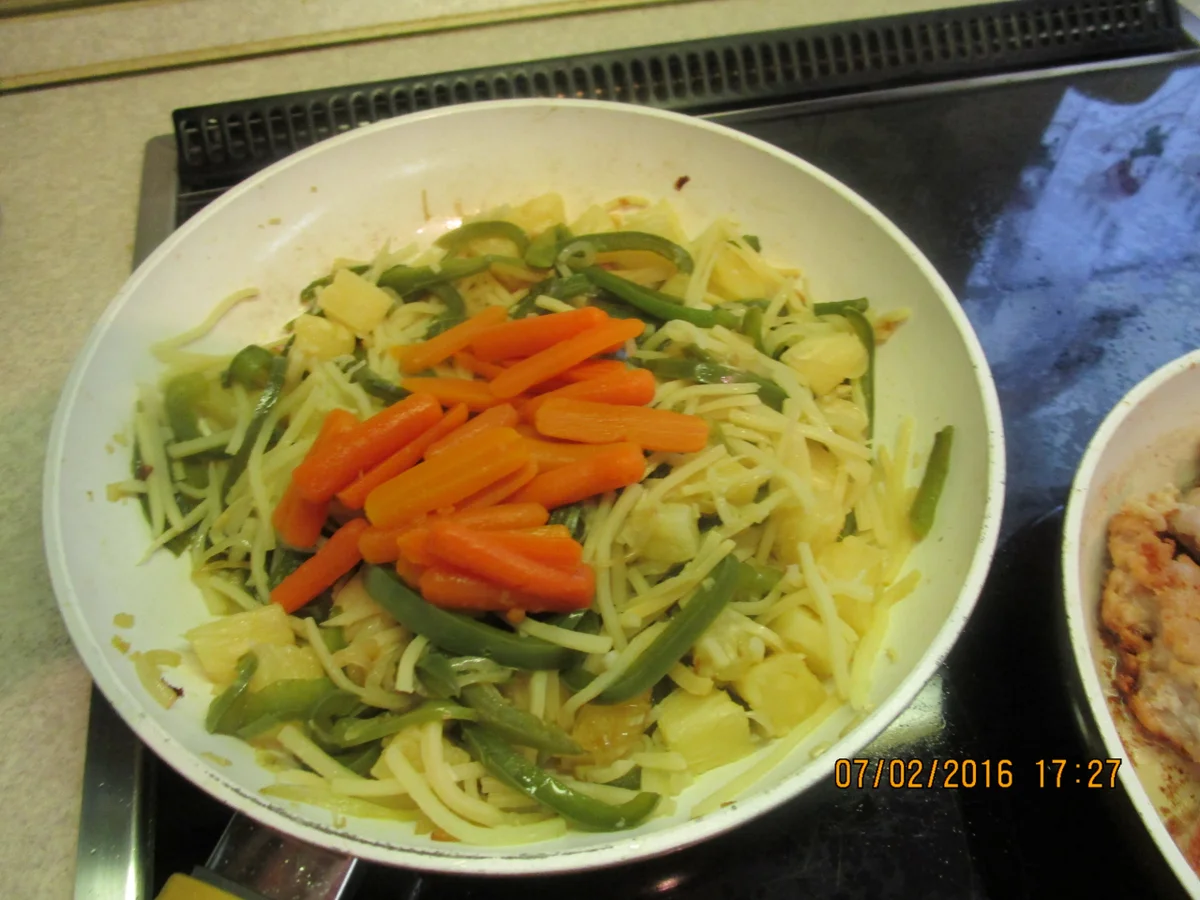 Frittiertes Schweinefleisch süß-sauer - Rezept - Bild Nr. 4393