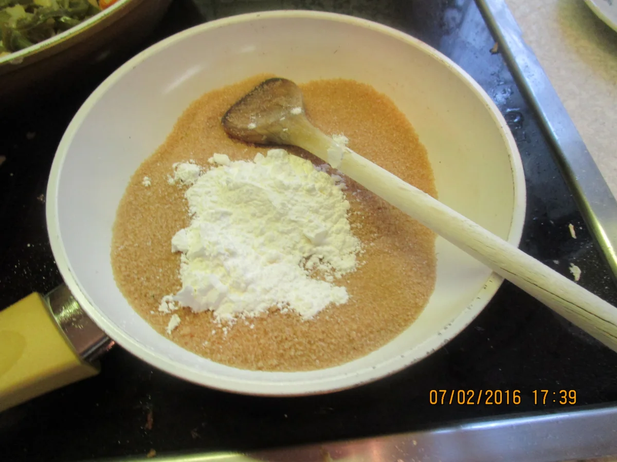 Frittiertes Schweinefleisch süß-sauer - Rezept - Bild Nr. 4395