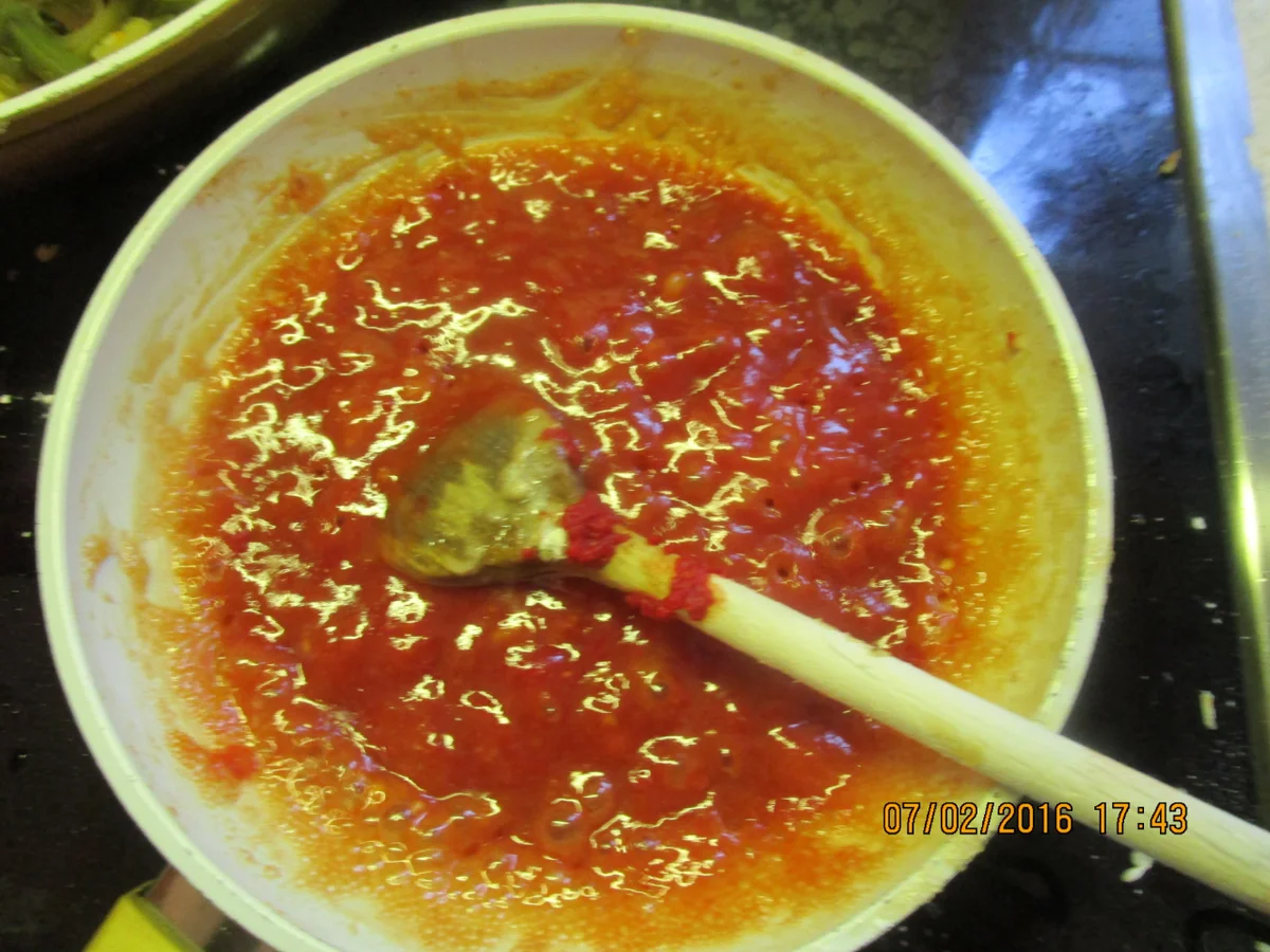 Frittiertes Schweinefleisch süß-sauer - Rezept - Bild Nr. 4396