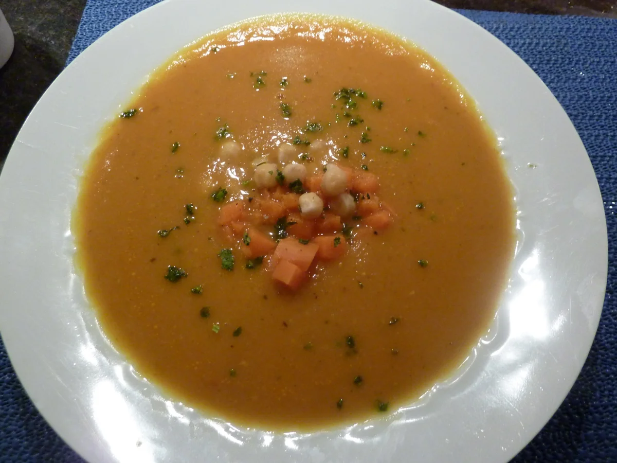 Kichererbsen-kurbis Suppe - Rezept - Bild Nr. 4378