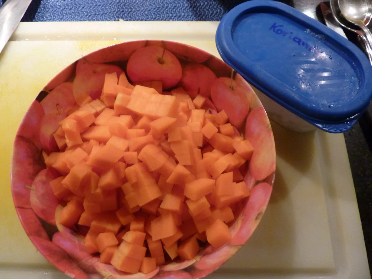 Kichererbsen-kurbis Suppe - Rezept - Bild Nr. 4381