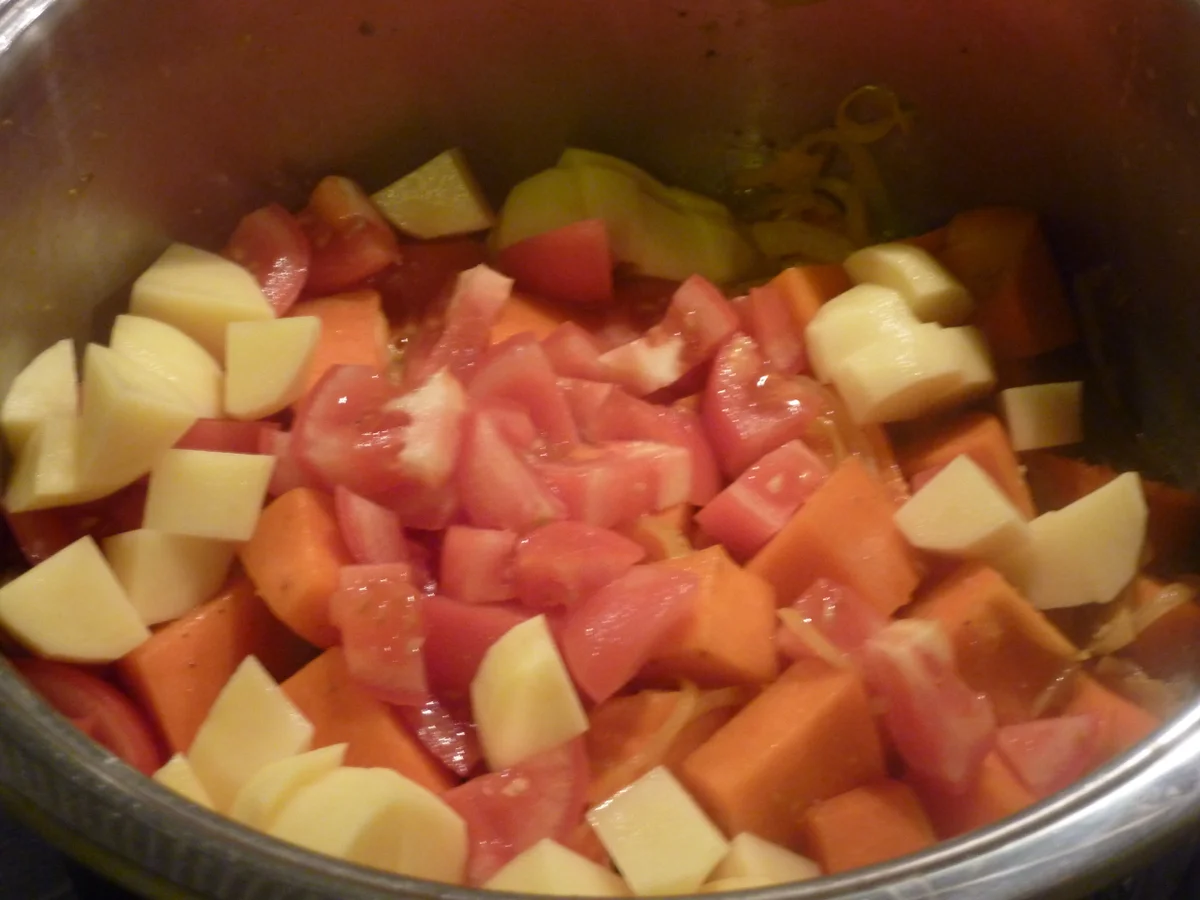 Kichererbsen-kurbis Suppe - Rezept - Bild Nr. 4382