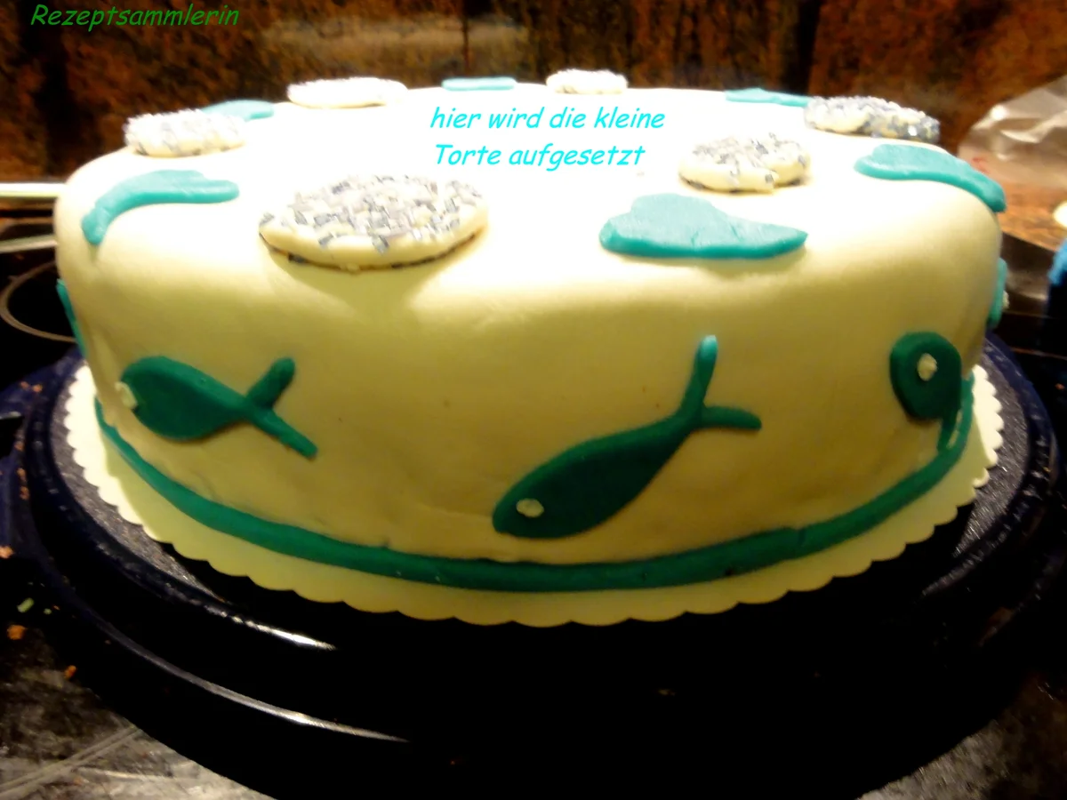 Rezept: Biskuit: 2-stöckige TAUFTORTE ( 26cm) Bild Nr. 4397 Biskuit: 2-stöckige TAUFTORTE ( 26cm) - Rezept - Bild Nr. 4397