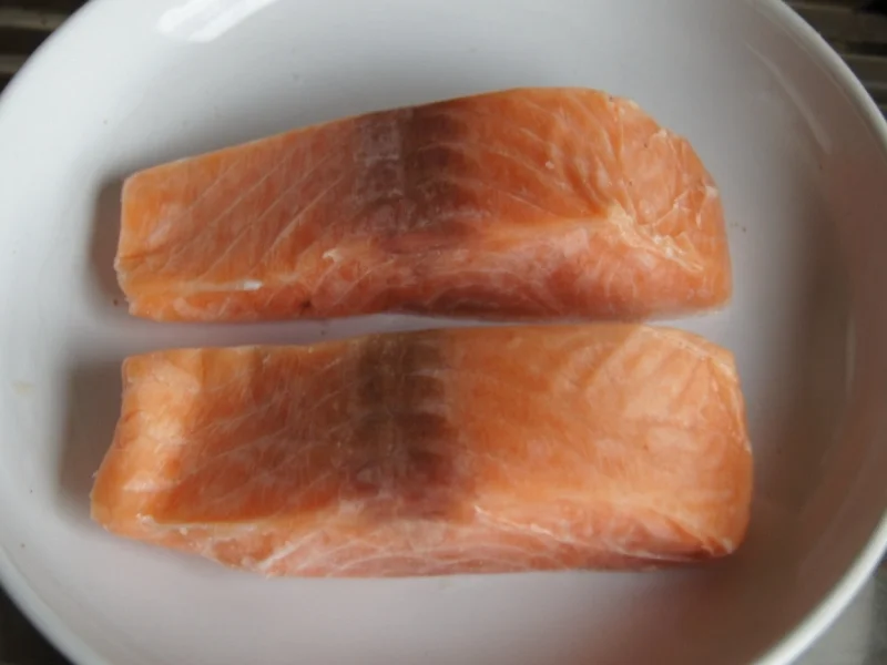 Lachsfilet mit Fenchel und Champignon Gemüse - Rezept - Bild Nr. 4432