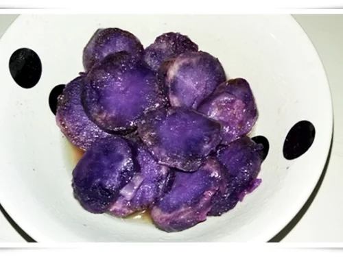 Edle-Matjes mit marinierten  Trüffelkartoffel-Scheiben und „Perlen“ - Rezept - Bild Nr. 4449