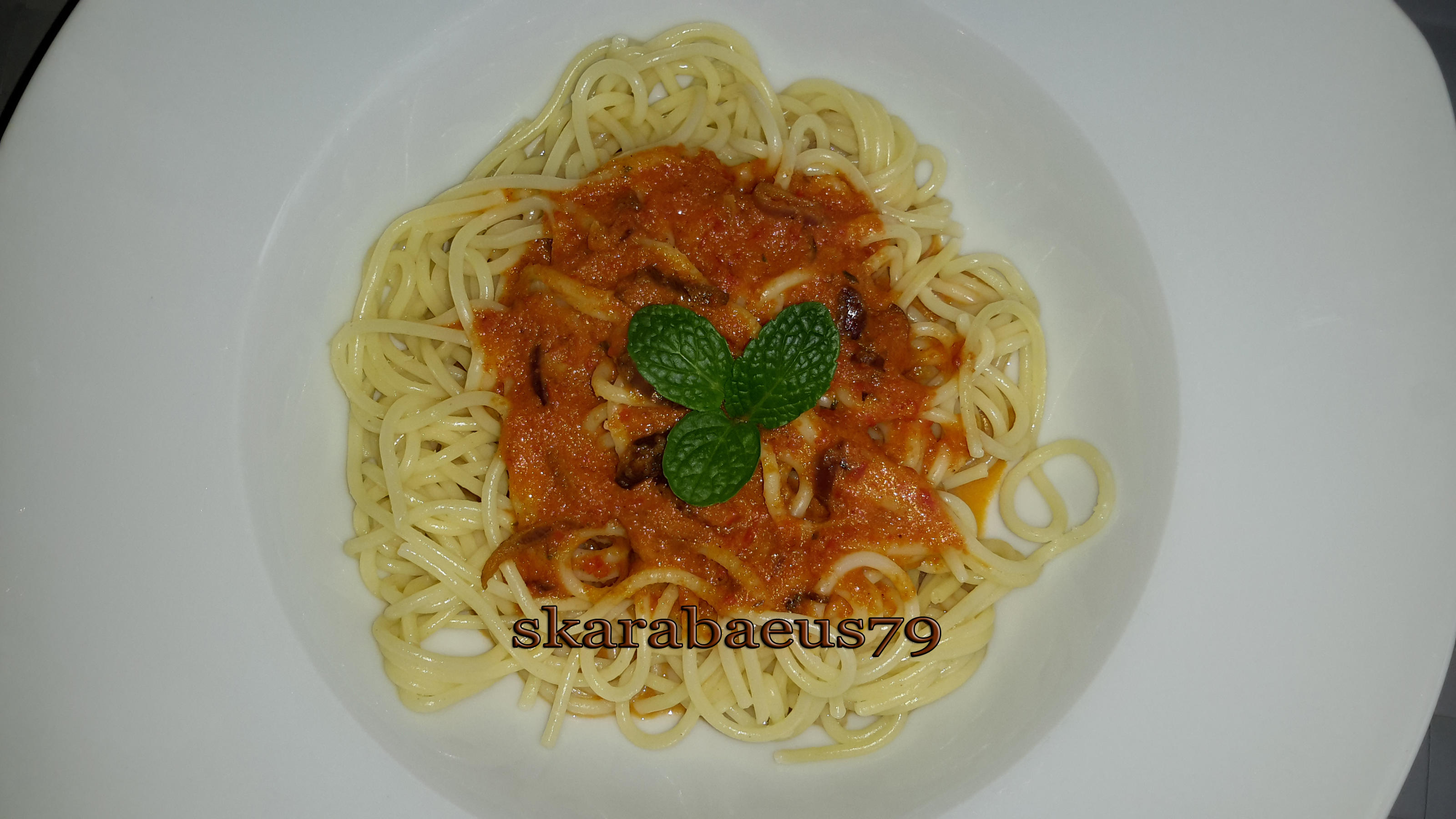 Bilder für Vegetarische Spaghetti Soße. - Rezept