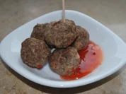 Rezept: Asia-Hackbรคllchen mit Sweet-Chili-Sauce Bild Nr. 4465 Asia-Hackbรคllchen mit Sweet-Chili-Sauce - Rezept - Bild Nr. 4465