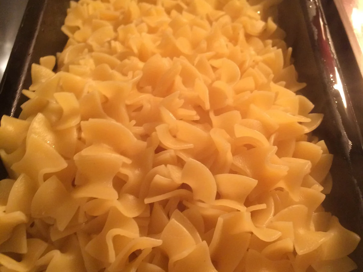 Schinkenfleckerl, überbacken - Rezept - Bild Nr. 4511