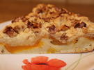 Pfirsich-Streuselkuchen mit Walnüssen - Rezept - Bild Nr. 4507
