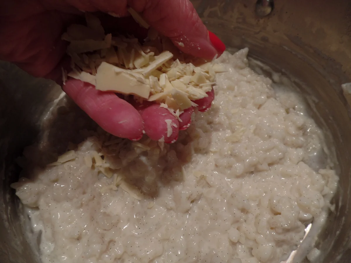 Weißer Schoko -Milchreis - Rezept - Bild Nr. 4506