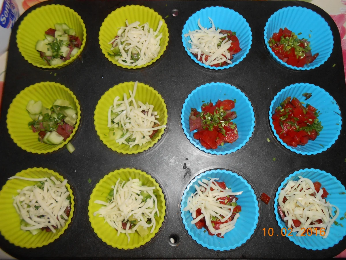 Rührei - Muffin - Rezept - Bild Nr. 4512